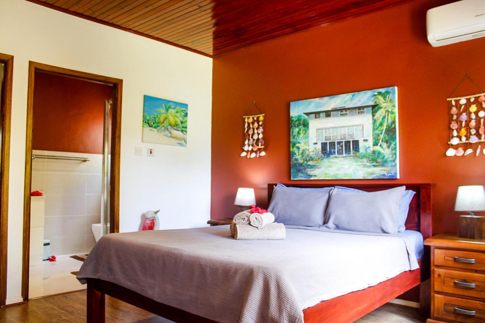 Nid'Aigle Lodge Baie Sainte Anne Exteriör bild